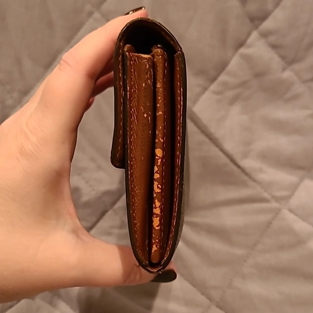 Louis Vuitton Monogram Brown Sarah Wallet